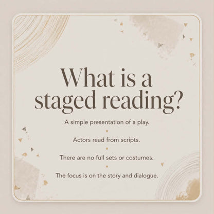This Small Disaster: A Staged Reading